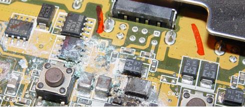 Liquid Spillage Laptop Repair